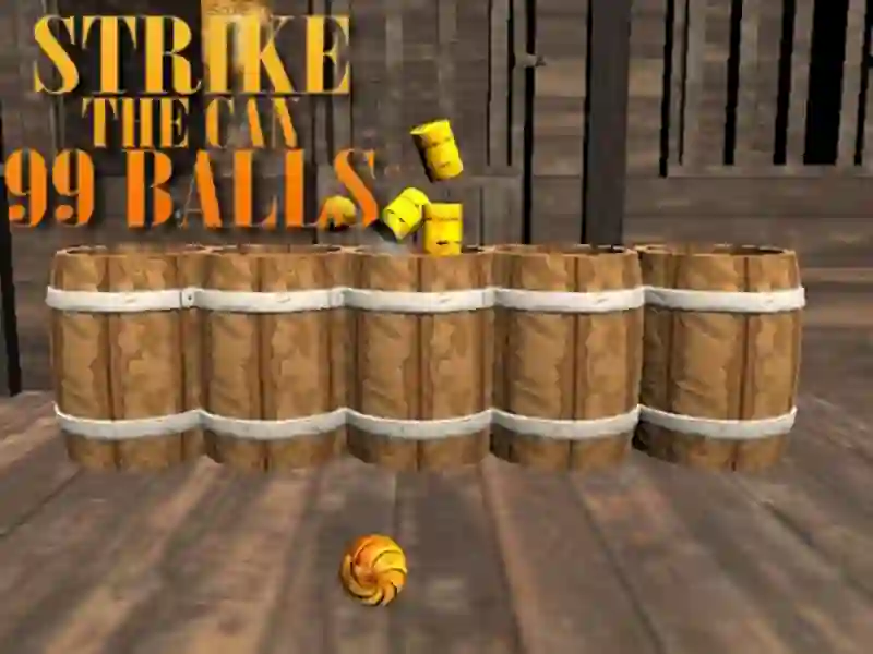 เกม Strike The Can เกมออนไลน์