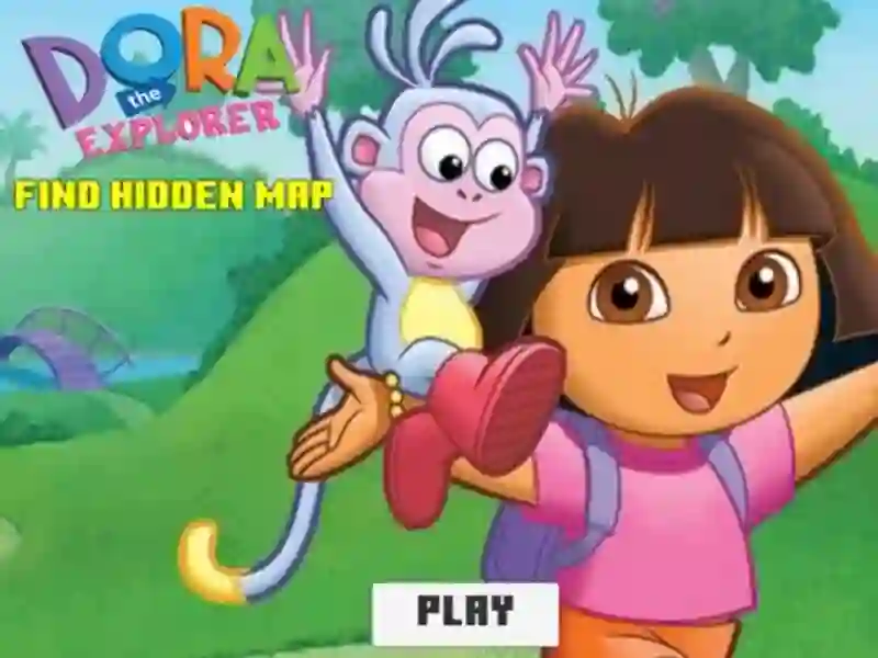 Dora the Explorer: ค้นหาแผนที่ที่ซ่อนอยู่ เกมออนไลน์