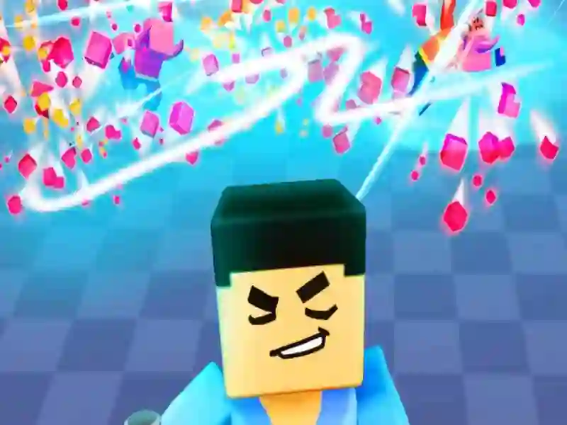 3D Block Gladiator: Sword Draw เกมออนไลน์