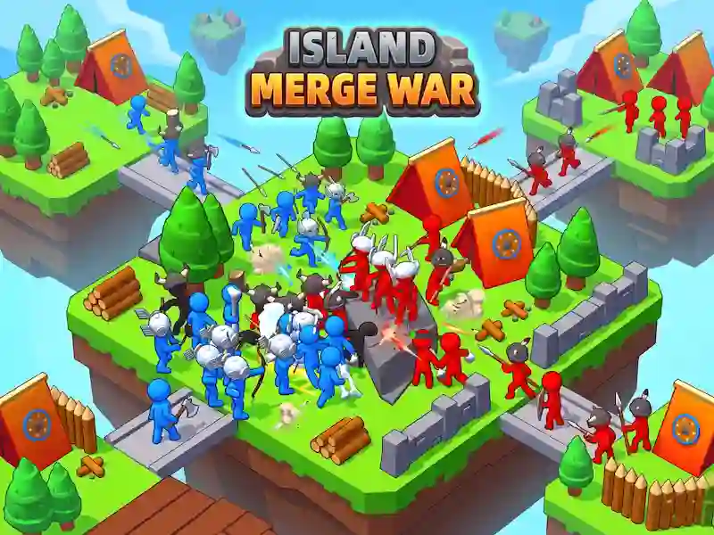 Island Merge war เกมออนไลน์