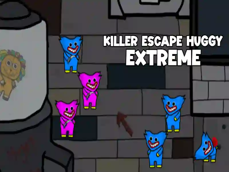 นักฆ่าหลบหนี Huggy Extreme เกมออนไลน์