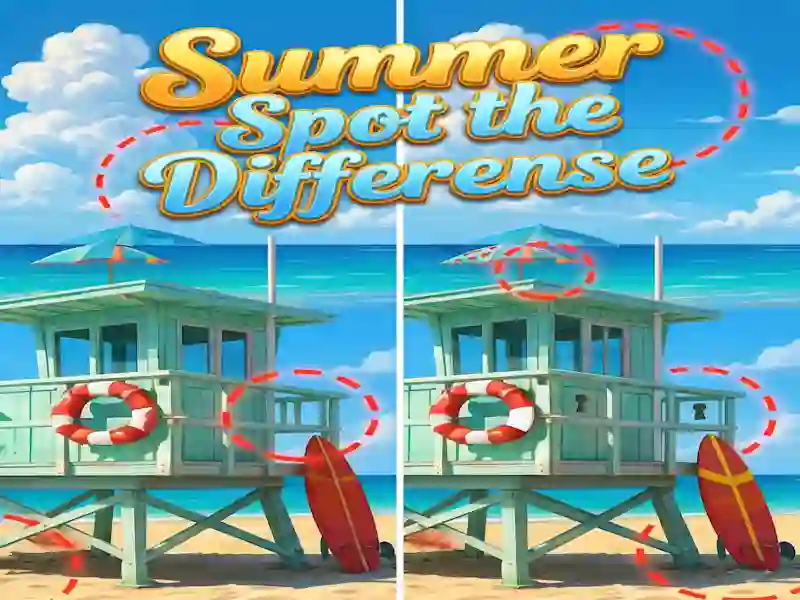 Summer Spot the Differense เกมออนไลน์