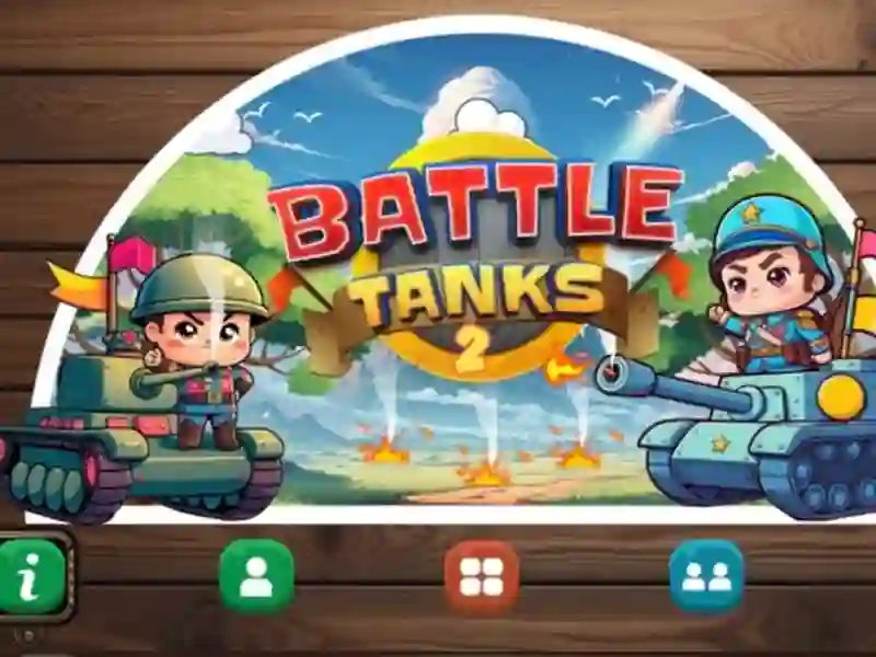 Battle Tanks 2битватанкоค่อนข้าง 2 เกมออนไลน์