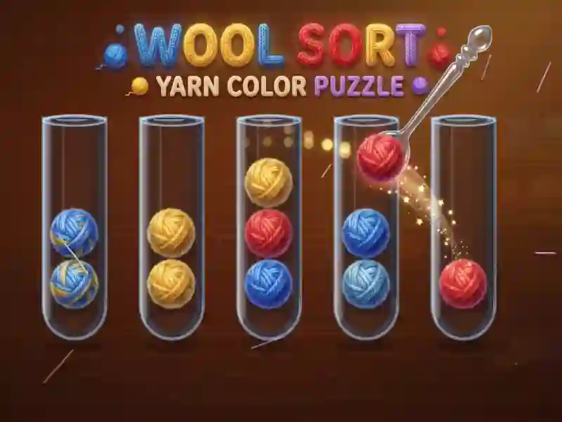 Wool Sort Yarn Color Puzzle เกมออนไลน์