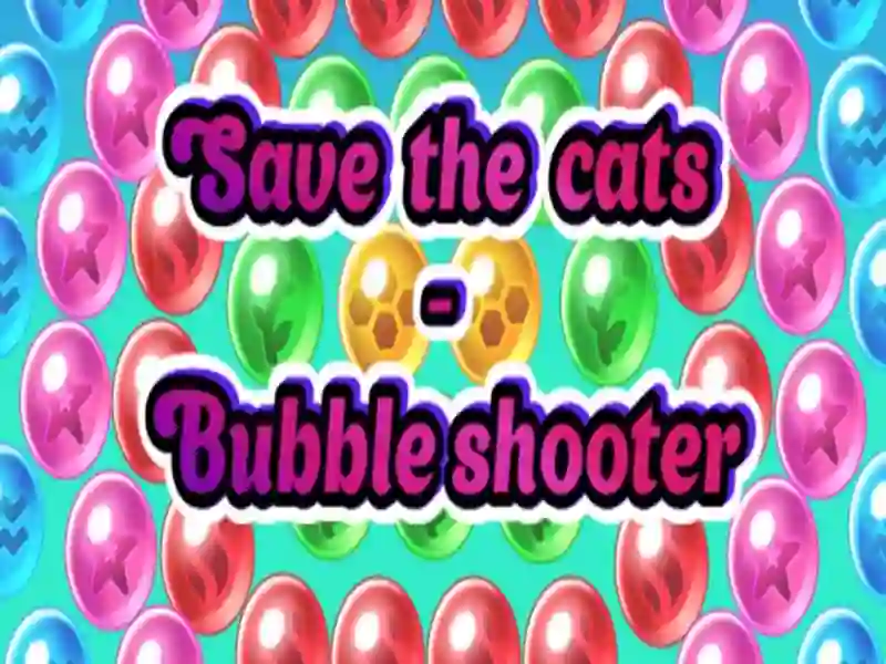 Save the Cats Bubble Shooter เกมออนไลน์