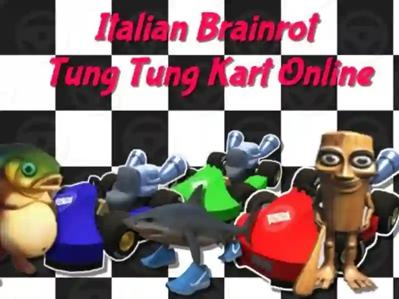 อิตาลี Brainrot Tung Tung Kart ออนไลน์ เกมออนไลน์