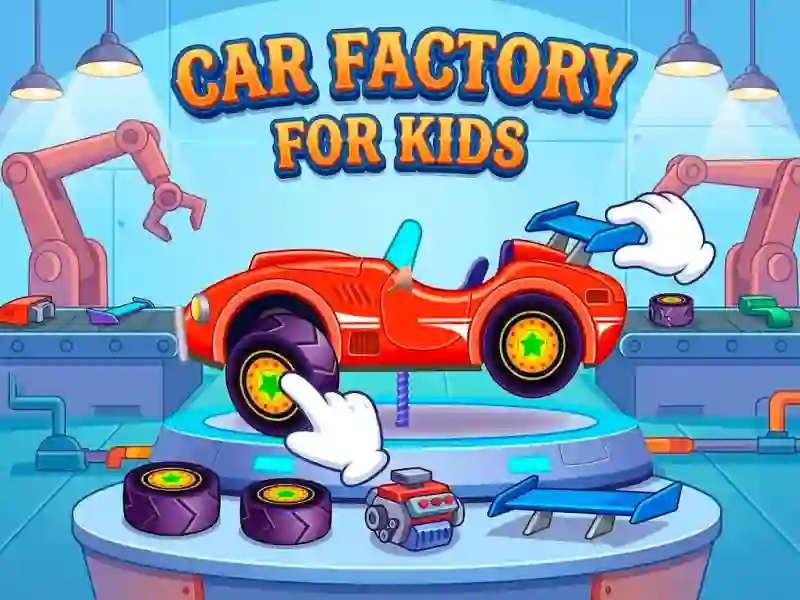 Car Factory For Kids เกมออนไลน์