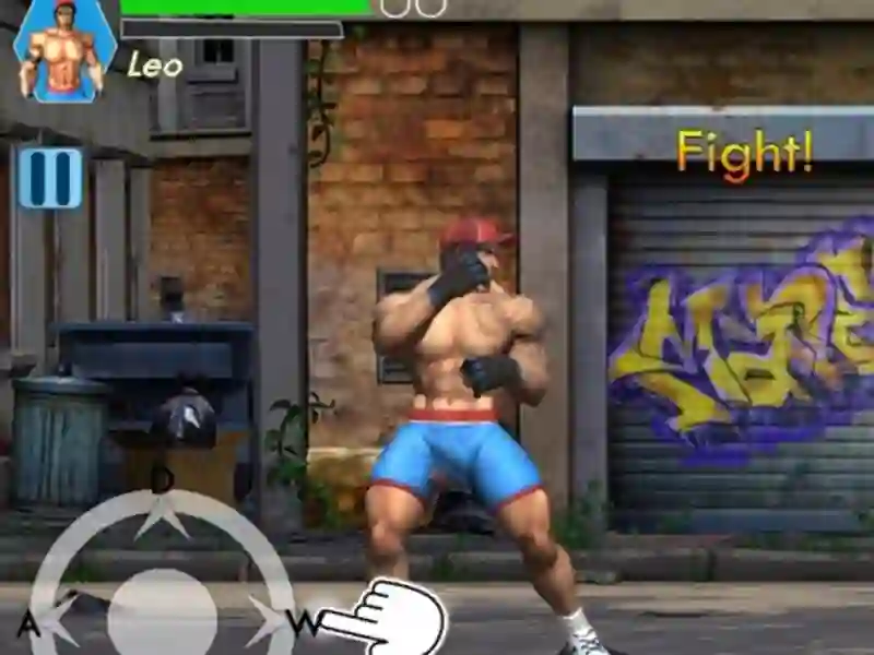 Kung Fu Gym Fighting เกมออนไลน์