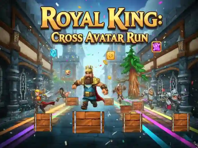 Royal King: Cross Avatar Run เกมออนไลน์