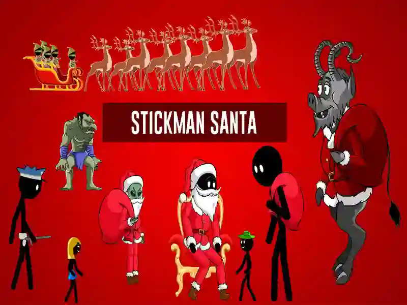 Stickman Santa เกมออนไลน์
