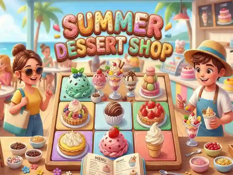 ร้านขนมหวานฤดูร้อน เกมออนไลน์