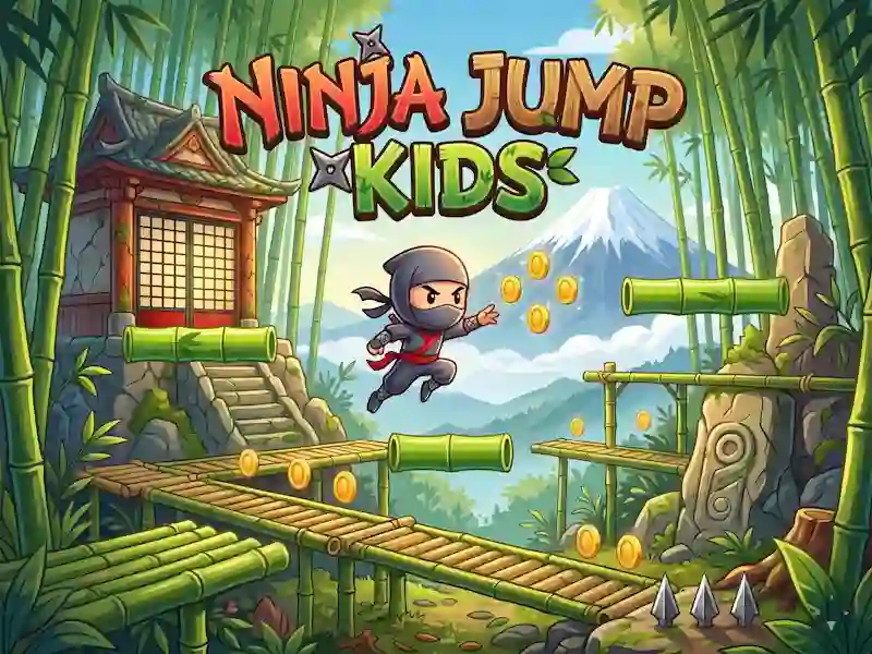 Ninja Jump Kids เกมออนไลน์