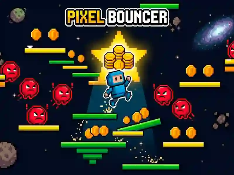 Pixel Bouncer เกมออนไลน์