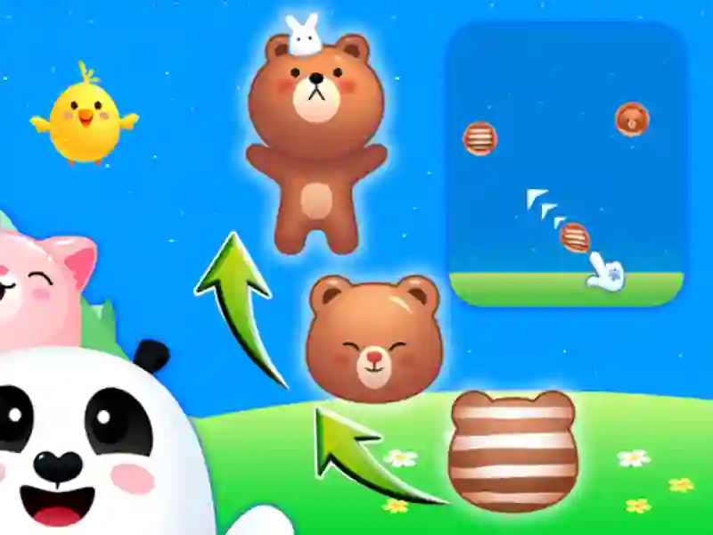 Animal Merge: Bubble Shooter เกมออนไลน์ Animal Merge: Bubble Shooter เกมออนไลน์