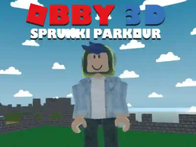 Obby 3d Sprunki parkour เกมออนไลน์