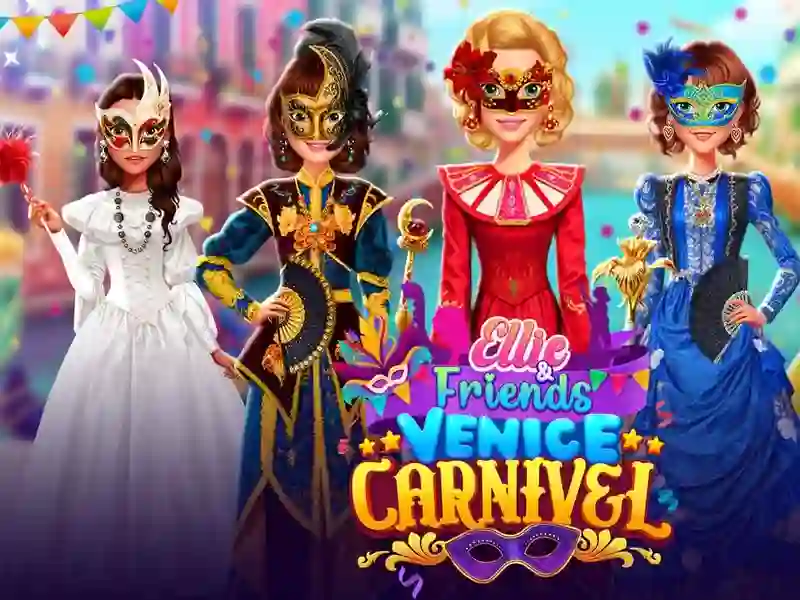 Ellie and Friends Venice Carnival เกมออนไลน์