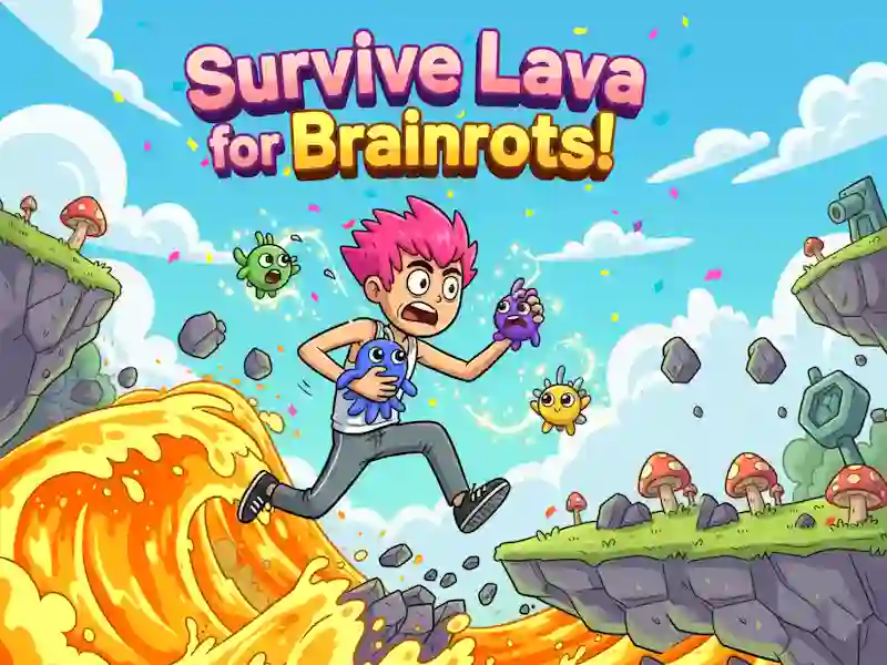เอาตัวรอดจากลาวาเพื่อ Brainrots! เกมออนไลน์