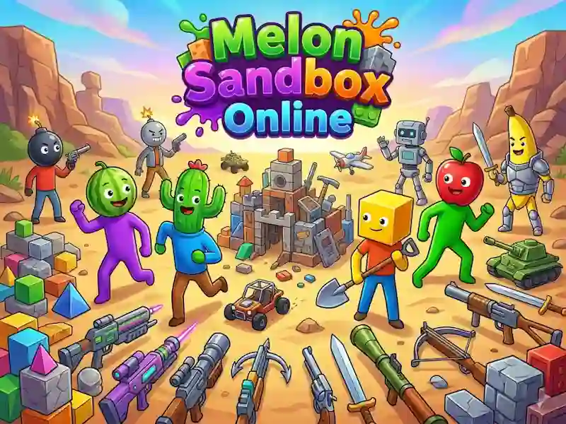 Melon Sandbox Online เกมออนไลน์
