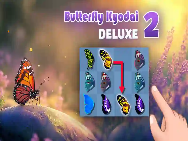 ผีเสื้อ Kyodai Deluxe 2 เกมออนไลน์