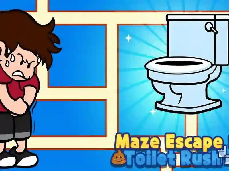 เขาวงกต Escape Toilet Rush เกมออนไลน์