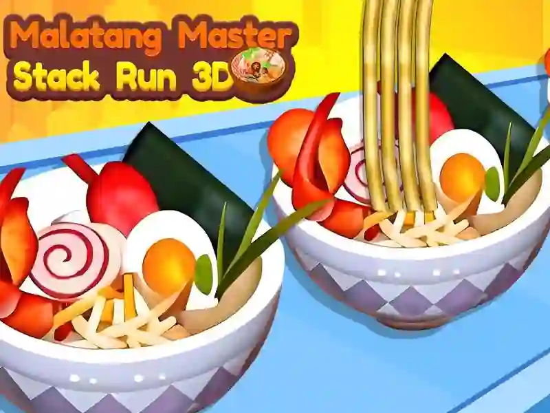 Malatang Master Stack Run 3D เกมออนไลน์