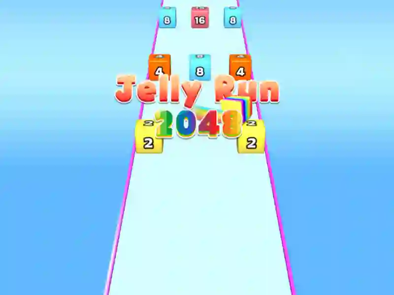 Jelly Run 2048 เกมออนไลน์