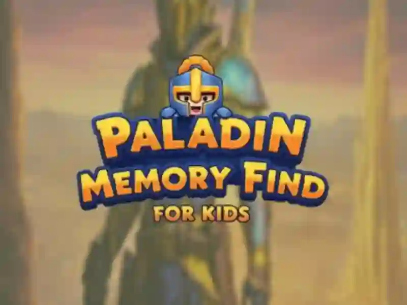 Paladin Memory ค้นหาสำหรับเด็ก เกมออนไลน์