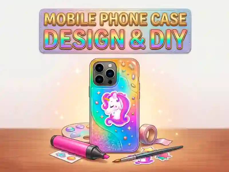 Mobile Phone Case Design & DIY เกมออนไลน์