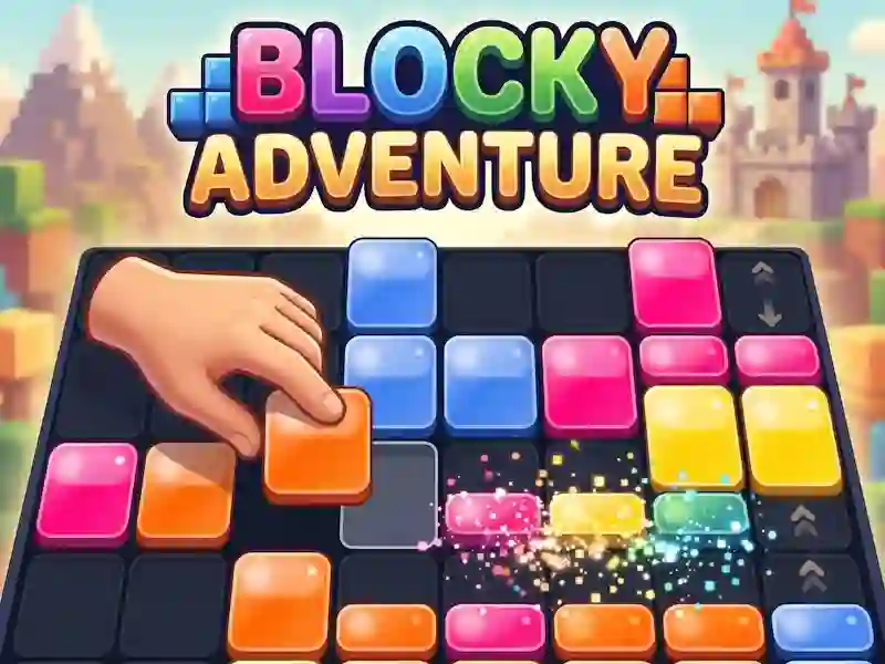 Blocky adventure เกมออนไลน์