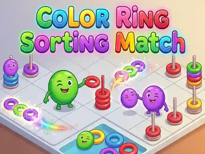 Color Ring Sorting Match เกมออนไลน์