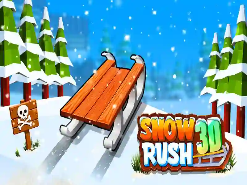 Snow Rush 3d เกมออนไลน์
