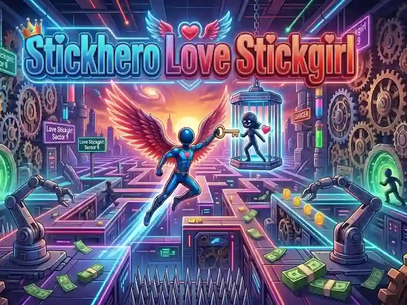 Stickhero รัก Stickgirl เกมออนไลน์