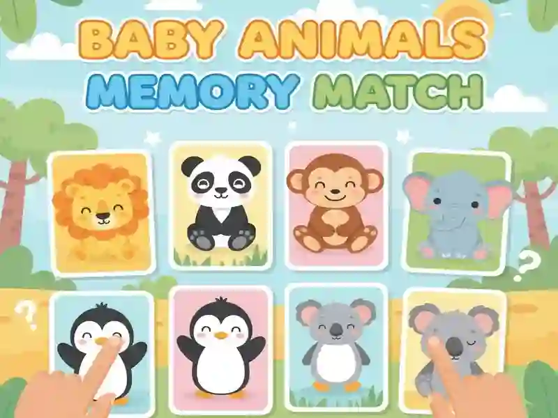 จับคู่หน่วยความจำสัตว์ทารก เกมออนไลน์ จับคู่หน่วยความจำสัตว์ทารก เกมออนไลน์
