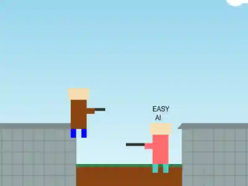 ซุ่มยิงบนดาดฟ้า Minecraft เกมออนไลน์