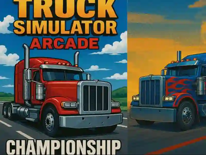 รถบรรทุก Simulator Arcade Championship เกมออนไลน์ รถบรรทุก Simulator Arcade Championship เกมออนไลน์
