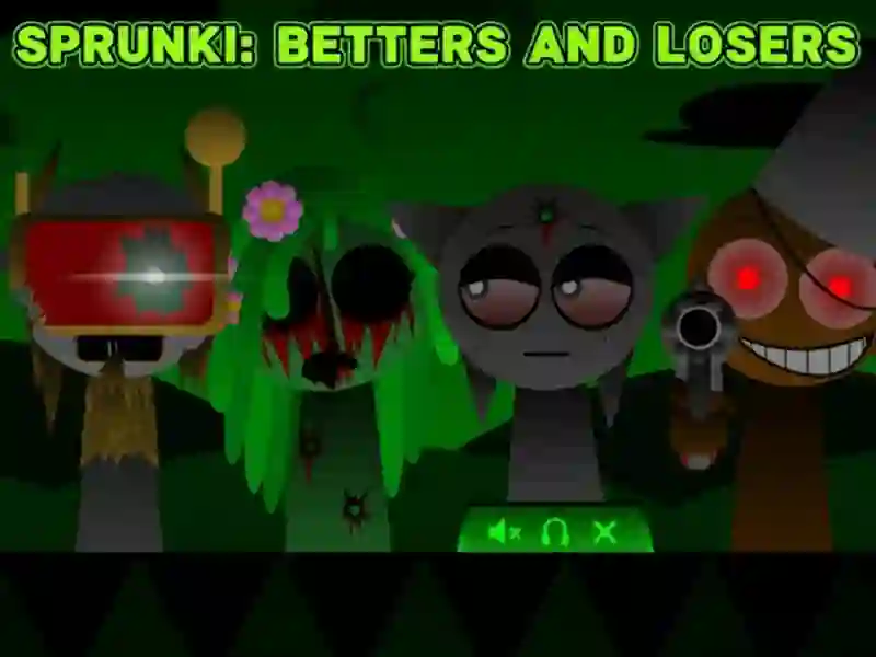 Sprunki: ดีขึ้นและพ่ายแพ้ เกมออนไลน์