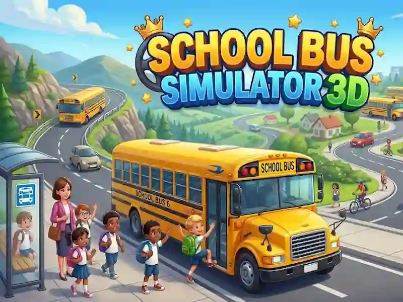School Bus Simulator 3D เกมออนไลน์