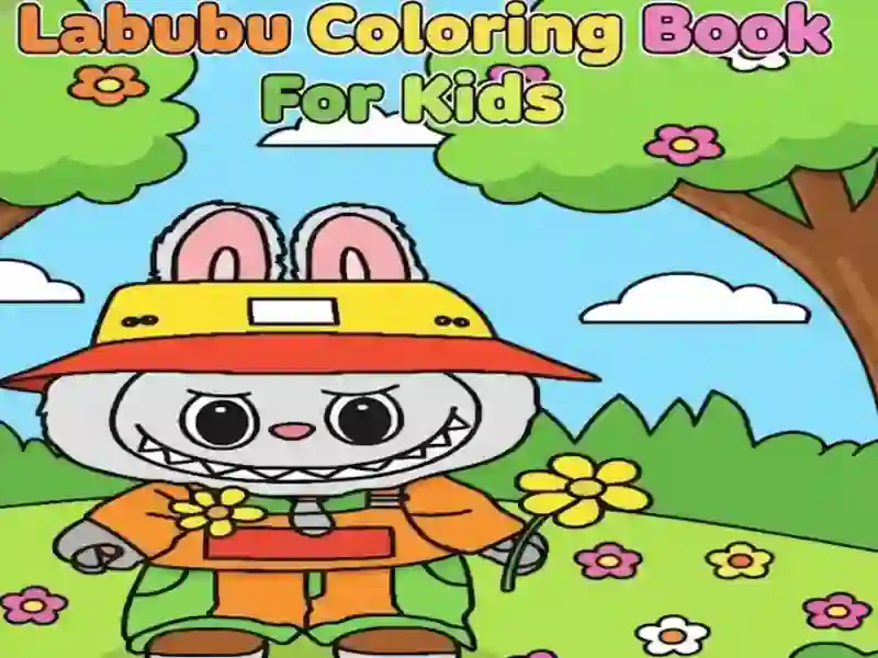 สมุดระบายสีลาบูบูสำหรับเด็ก เกมออนไลน์