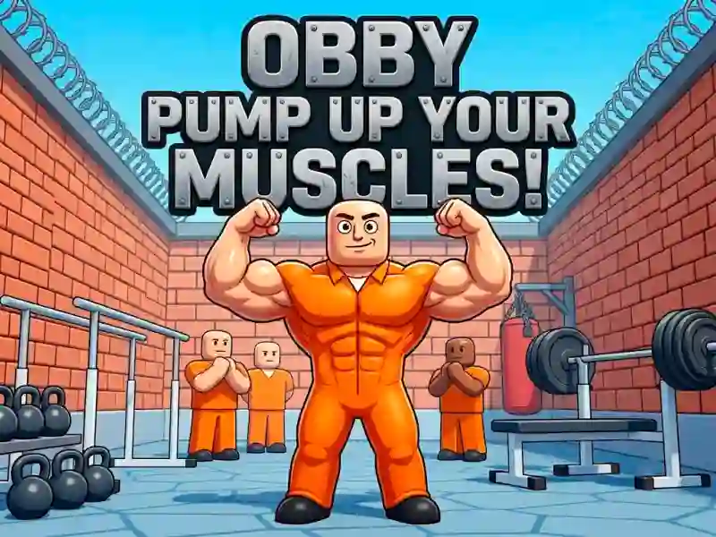Obby Pump Up Your Muscles! เกมออนไลน์