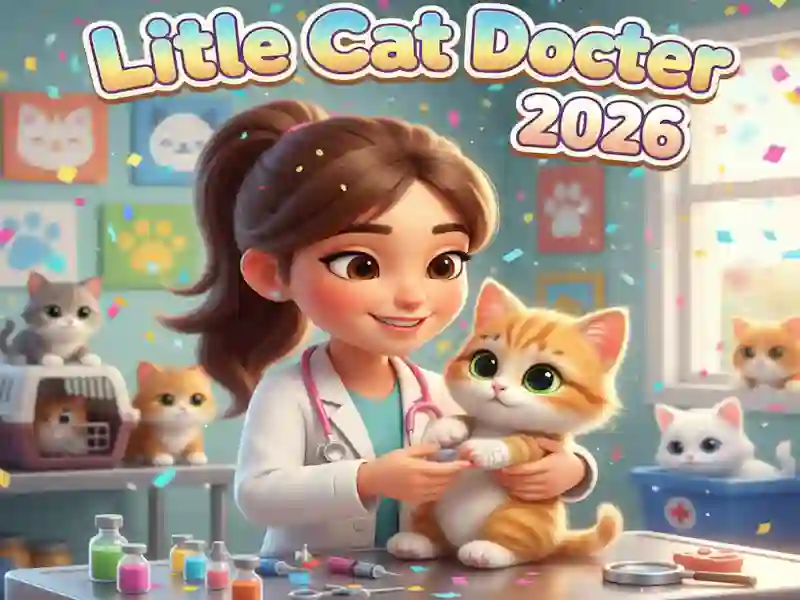 Little Cat Doctor เกมออนไลน์