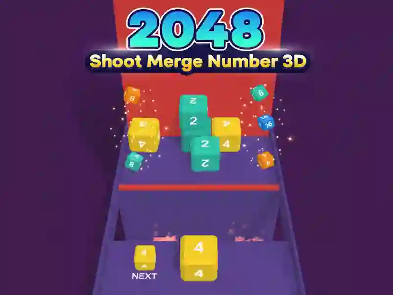 2048 ยิงผสานหมายเลข 3D เกมออนไลน์