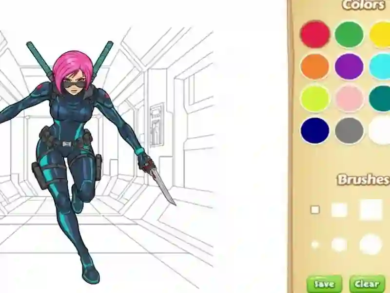 สมุดระบายสีชั่วร้ายสำหรับเด็ก เกมออนไลน์