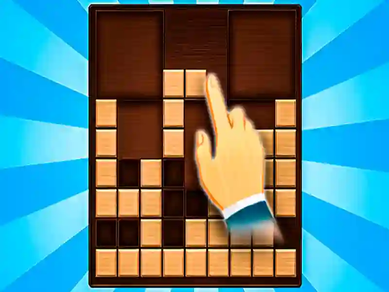 แก้ไขบล็อกไม้ลูกบาศก์ 2D เกมออนไลน์