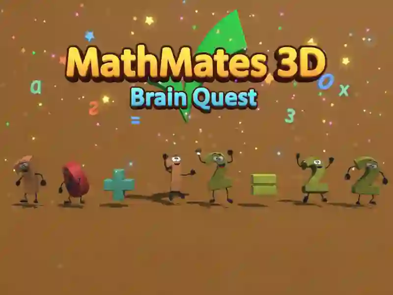 MathMates 3D: ภารกิจสมอง เกมออนไลน์
