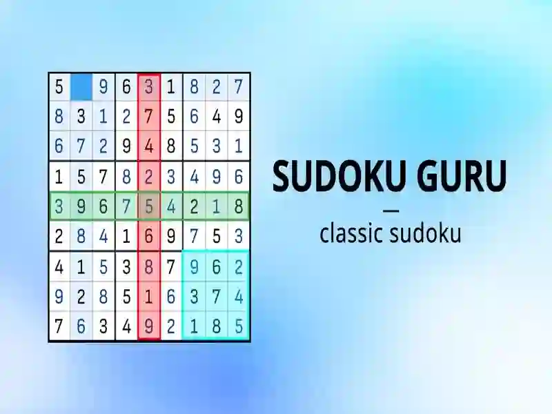 Sudoku Guru เกมออนไลน์ Sudoku Guru เกมออนไลน์