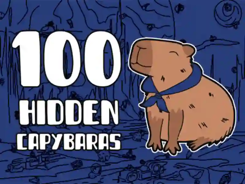 100 capybaras ที่ซ่อน เกมออนไลน์