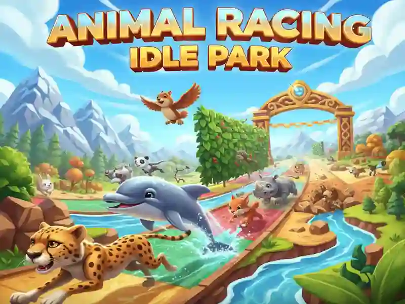 สวนสนุก Animal Racing Idle Park เกมออนไลน์