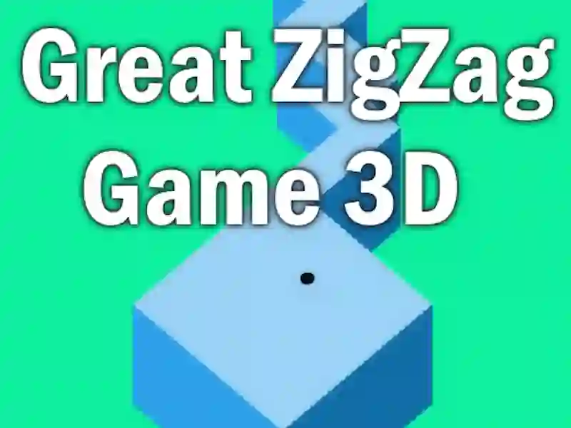 Great Zigzag Game 3D เกมออนไลน์