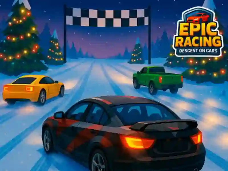 Epic Racing: ลงมาบนรถยนต์ เกมออนไลน์