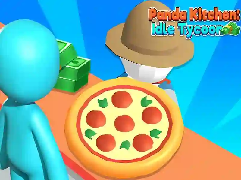 Panda Kitchen idle Tycoon เกมออนไลน์